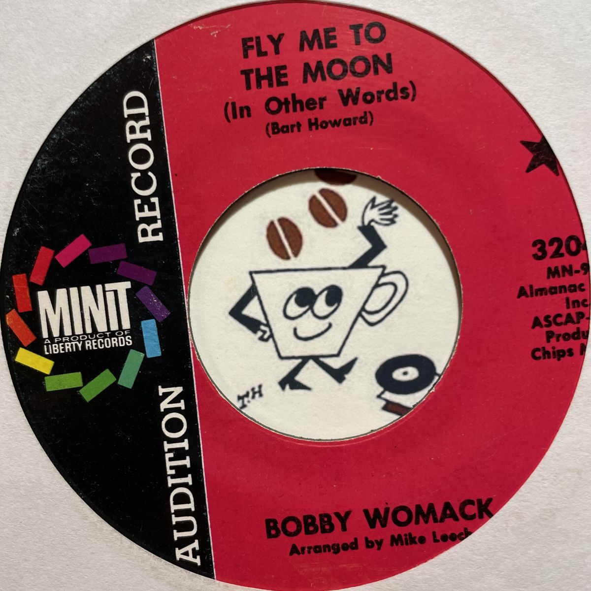 Bobby Womack - Fly Me To The Moon レコード1968年リリース - 洋楽